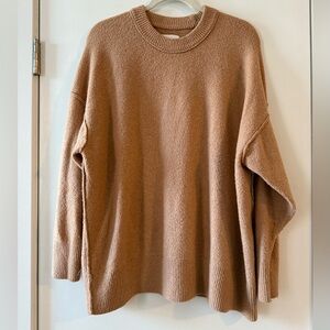Cozy Tan Oversized Sweater